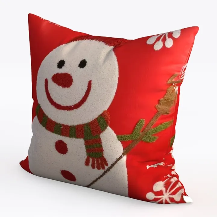 Sunnyglade 4PCS 18"x18" Christmas Throw Pillow Cov