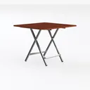VILLEY Portable Camping Side Table, Ultralight Left 45 Degree View