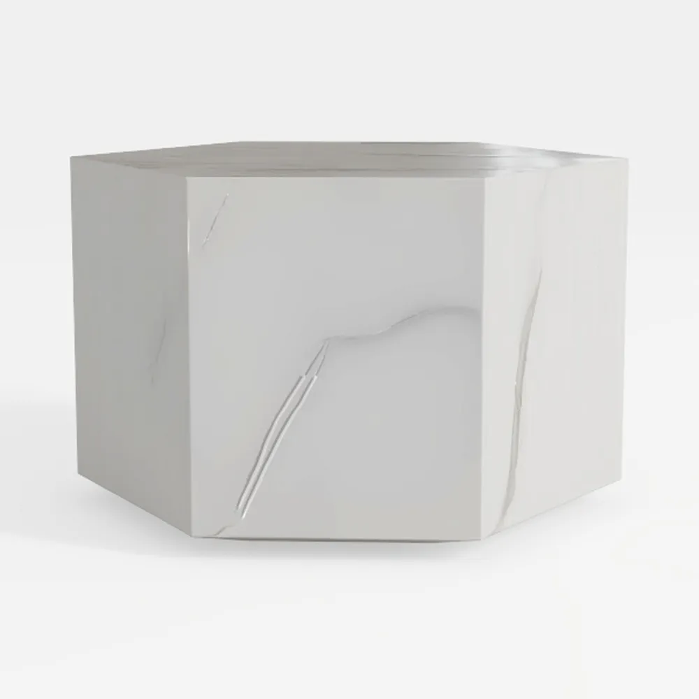 Modern MDF coffee table, with complex texture patt