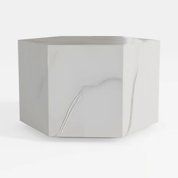 Modern MDF coffee table, with complex texture patt