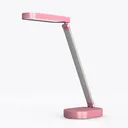 White crown LED Desk Lamp Dimmable Table Lamp Left 45 Degree View