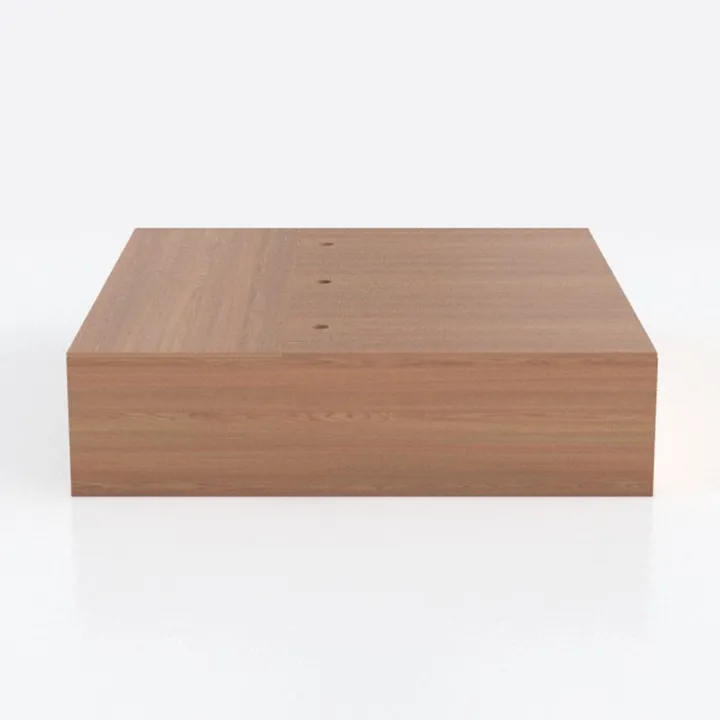 South Shore Libra Platform Bed, Twin, Pure Black