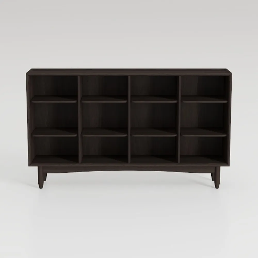 EnHomee 6 Cube Storage Organizer Bookshelf, Wood