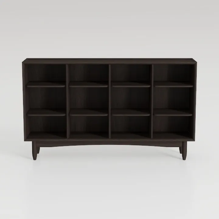 EnHomee 6 Cube Storage Organizer Bookshelf, Wood