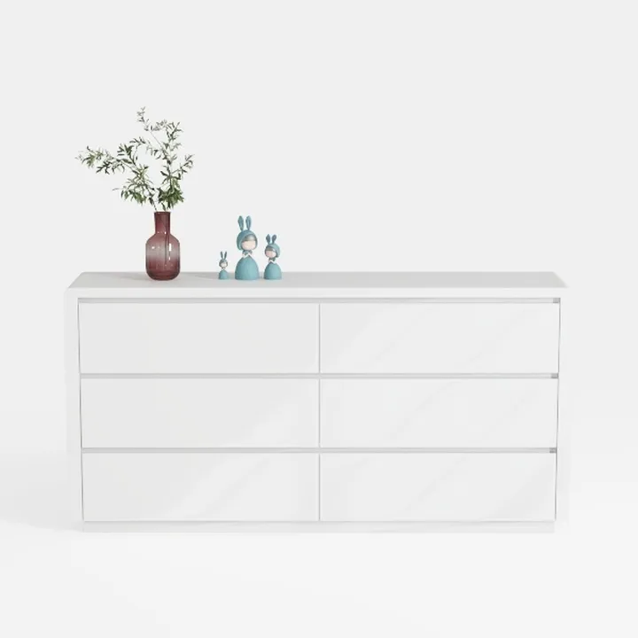 12 Drawer Dresser with Power Outlet, Dresser with 