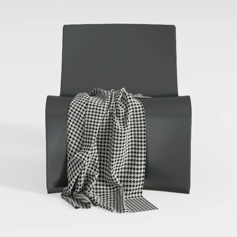 YHKJLYH Set di Sedia a Dondolo e poggiapiedi per Il Tempo Libero, Sedia a Dondolo Decorativa, comode sedie da Soggiorno, Sedia Relax per Adulti con Seduta Imbottita, Divano Singolo, Gambe in Acciaio