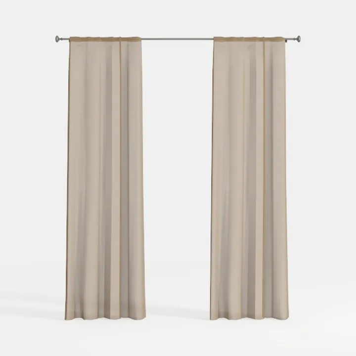 Room Divider Curtain Rod, No Drilling Adjustable