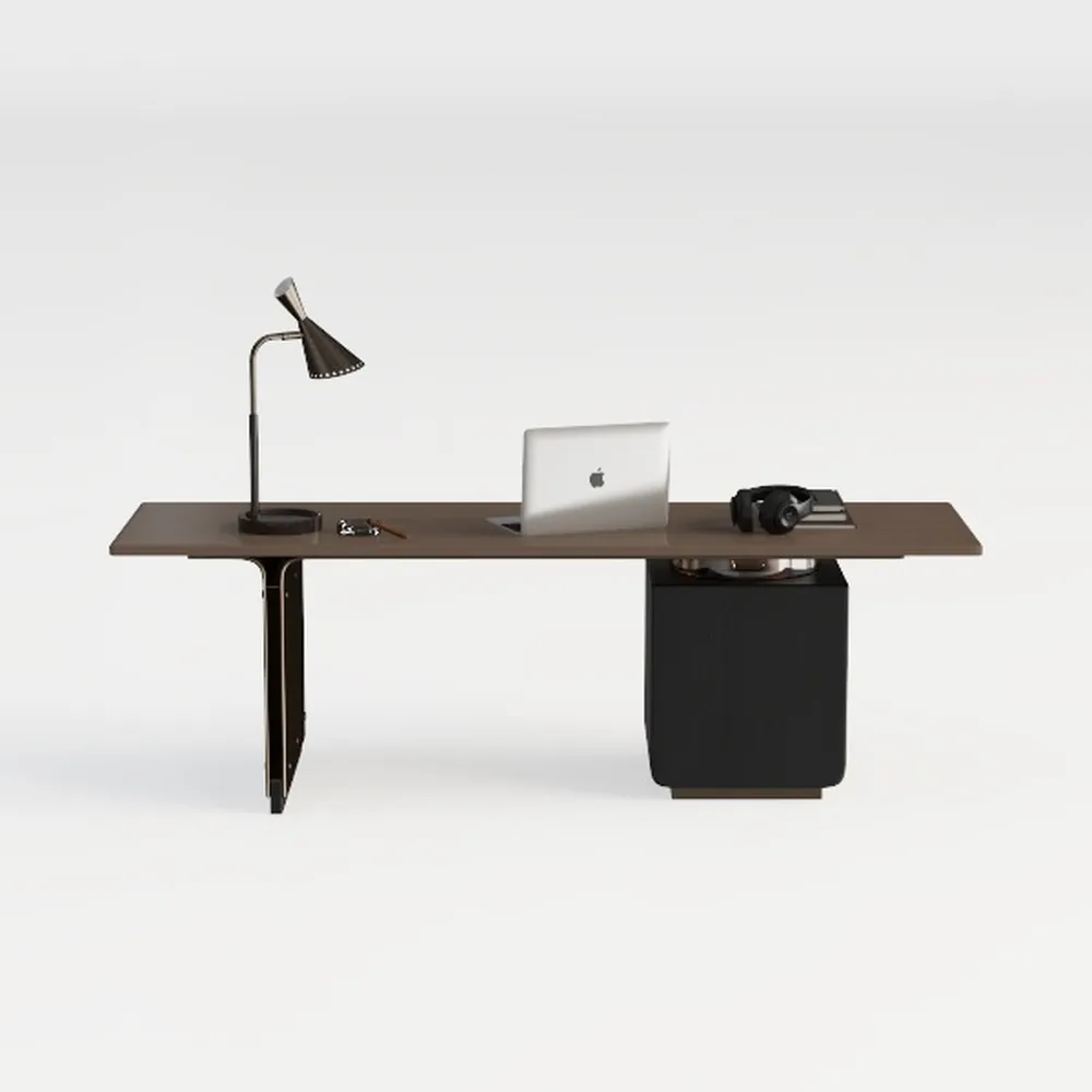 LITTLE TREE 62-Inch Computer Desk, Large Simple Wr
