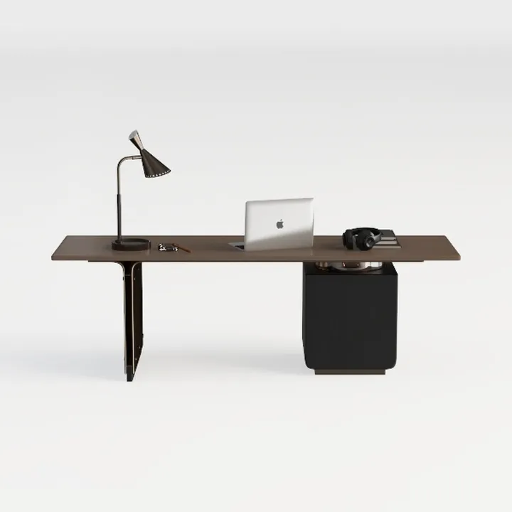 LITTLE TREE 62-Inch Computer Desk, Large Simple Wr