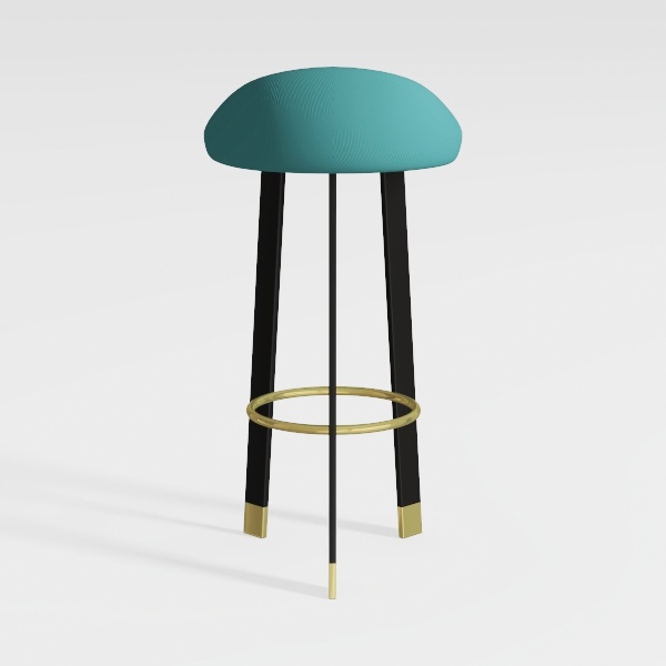 Bar Stools Bistro Stool Set of 2 Faux Leather Bar 