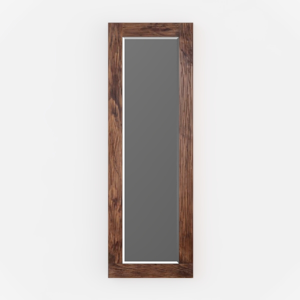 Carmela Wood Framed Rectangular Mirror