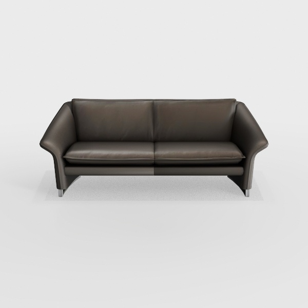 SIMPLIHOME Livingston 90-inch Wide Sofa in Coal To