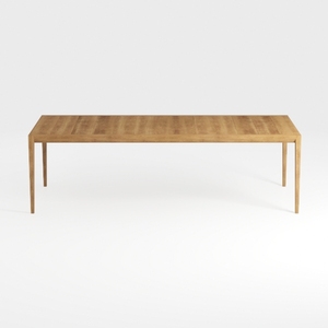 CraftThink Modern Wood Writing Desk, H-Shape Offic