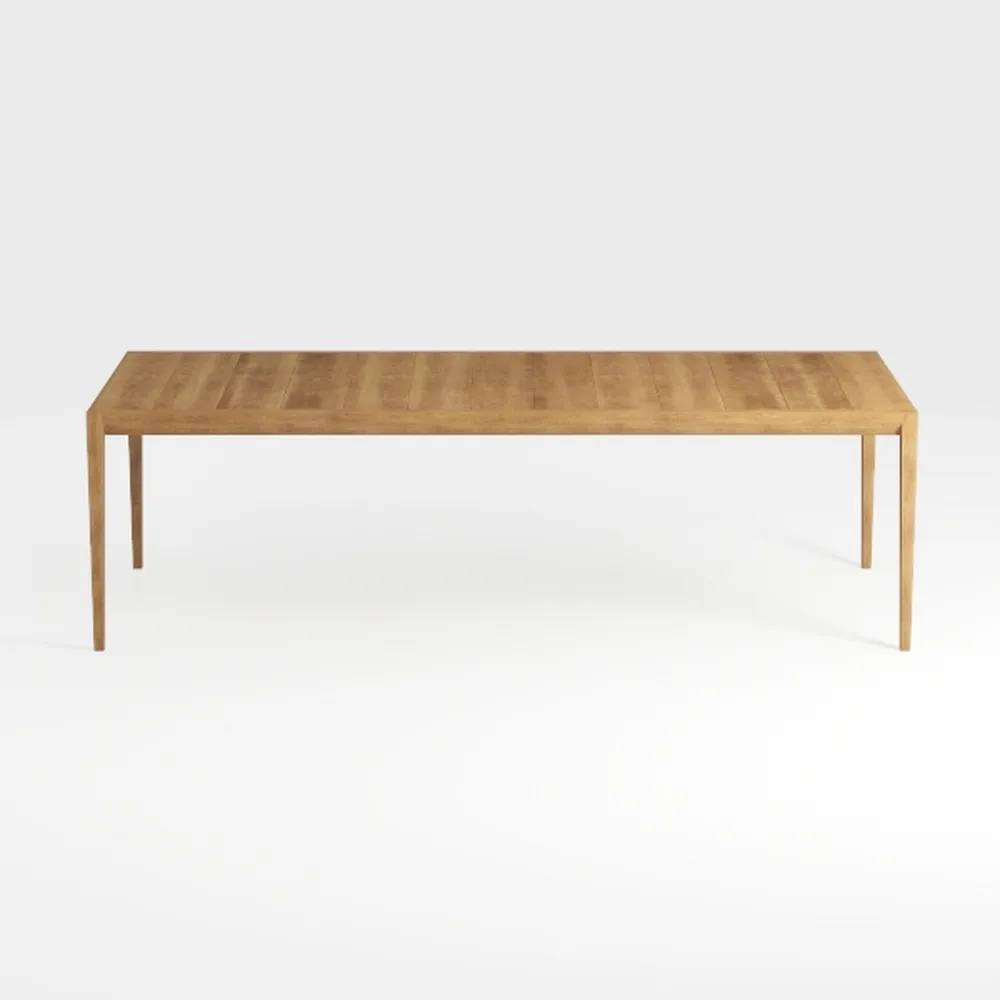 CraftThink Modern Wood Writing Desk, H-Shape Offic