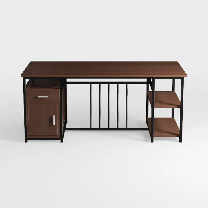 Furologee 66” L Shaped Desk with Power Outlet