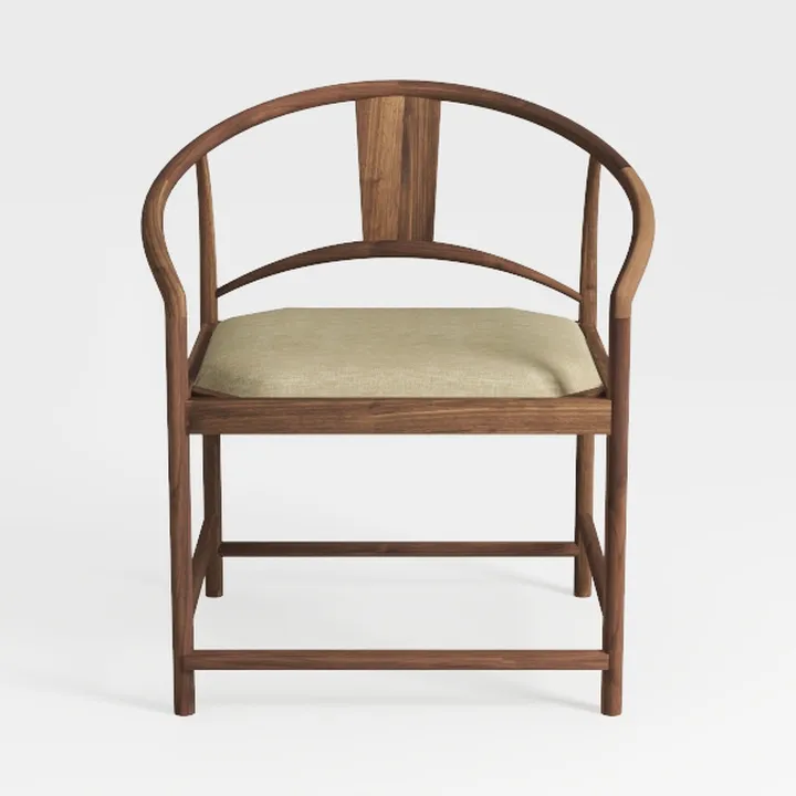 Lounge Chair Chinese Solid Wood Dining Chair