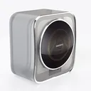 Modern Compact Wall Mounted Mini Dryer 3D Model Left 45 Degree View