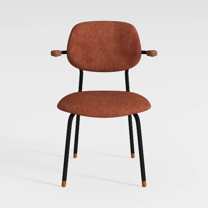 Walnut Dining Chairs, Arm Chairs Set of 2/4, Mid