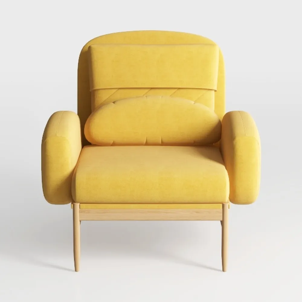 SPOFLYINN Modern Accent Upholstered Foam Filled Li