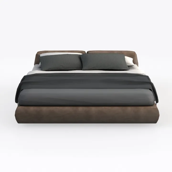 SOFTSEA Floor Bed Queen Size Upholstered Platform 