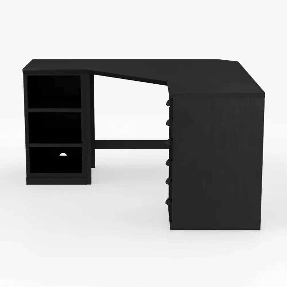 RIKiiMAN L-Shaped Study Desk, Computer Desk with D