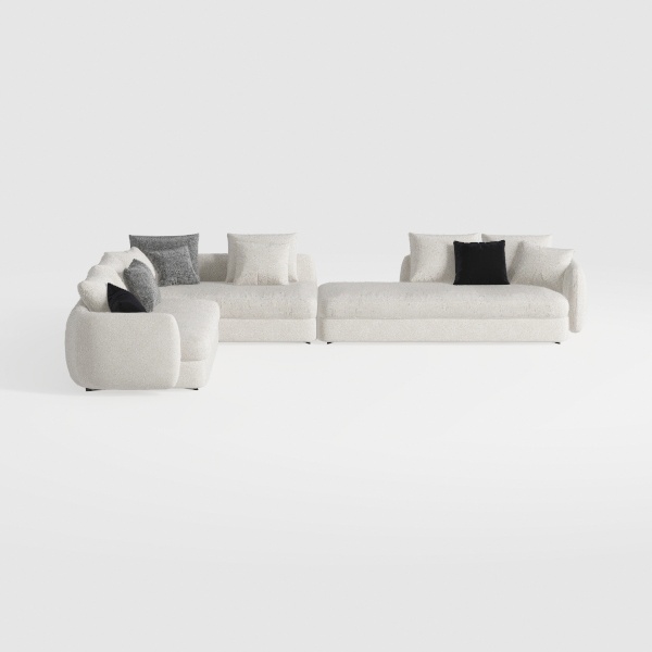 Modular Sectional Sofa Cloud Couch,141.73inch L Sh