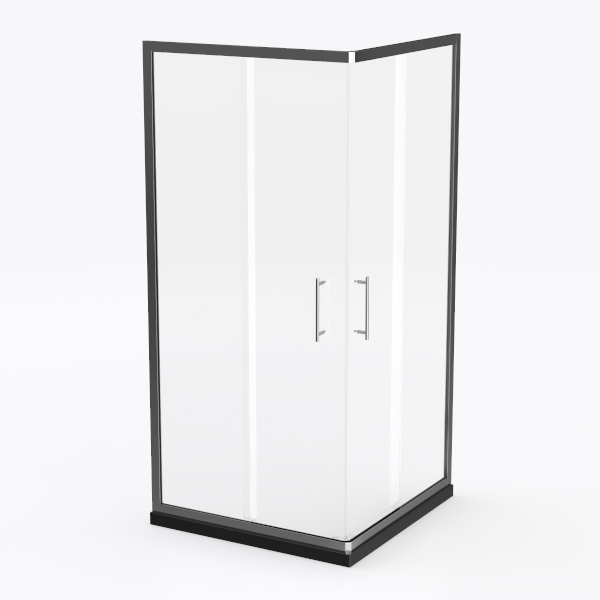 Corner Shower Enclosure Kit 36&quot; D ×36&quot; W × 72&quot; H