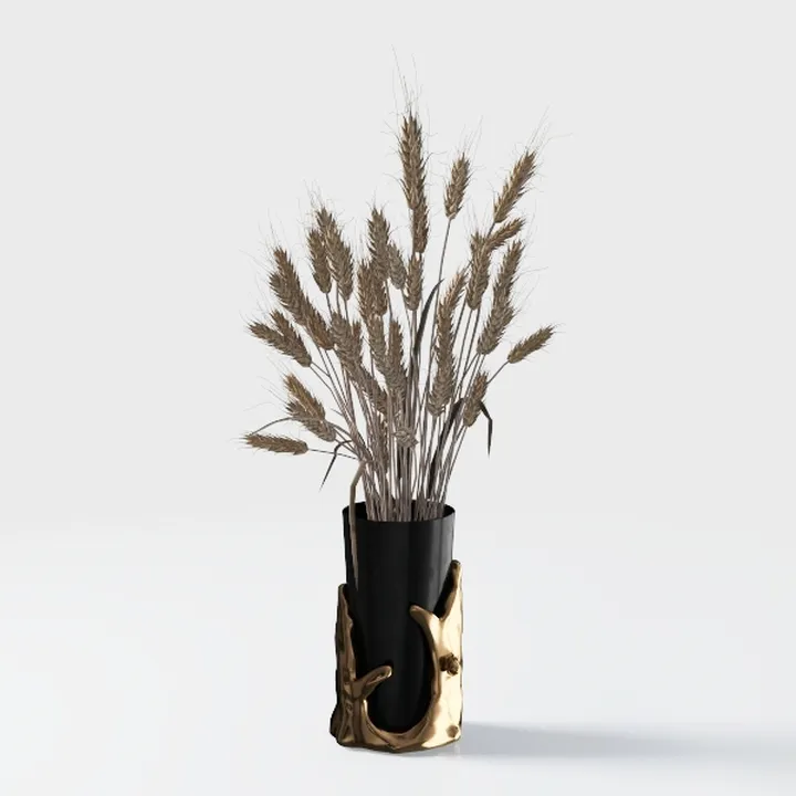 Artificial Silk Flowers Beige 10 Stems