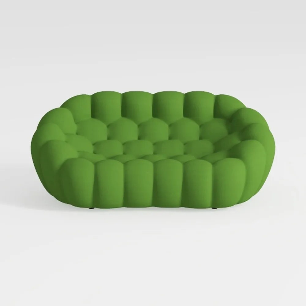 79" Bubble Sofa, Modern Loveseat Sofa,2 Seater
