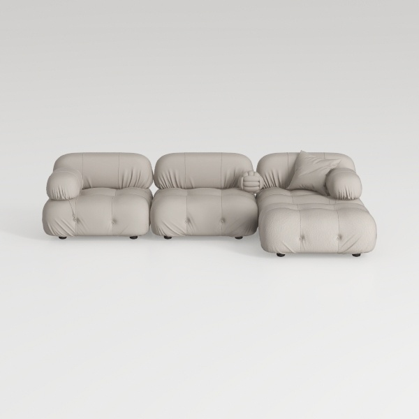 VOMXUF Sofa, Oversized Armless Fireside Chair, Sof