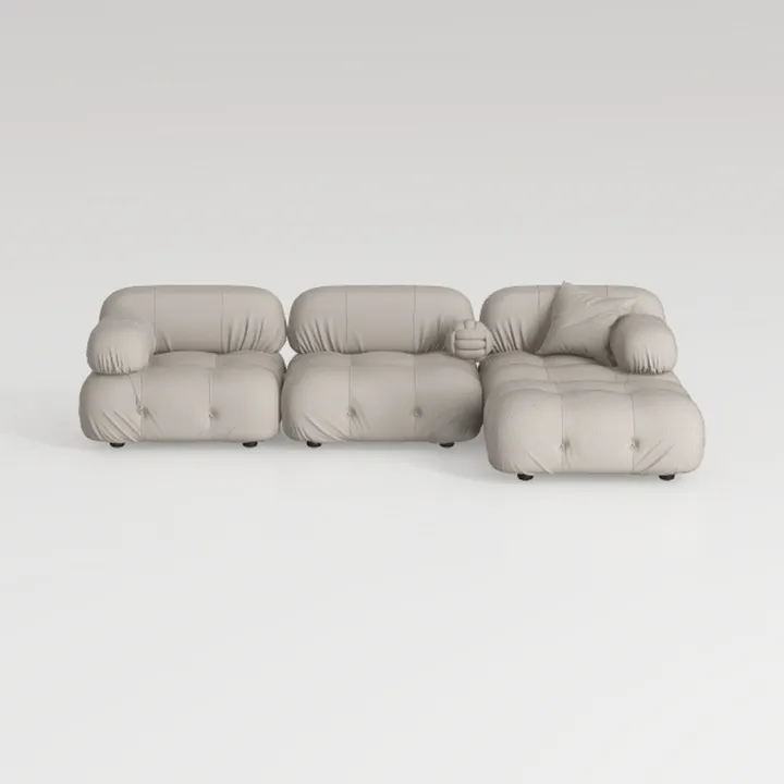 VOMXUF Sofa, Oversized Armless Fireside Chair, Sof