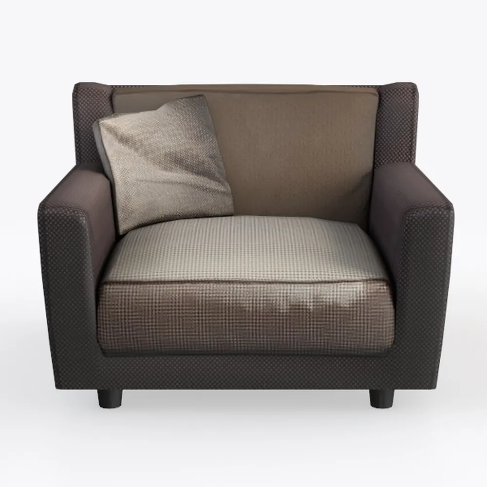 Sweethome Stores 43" Pull Out Arm Chair with Stora