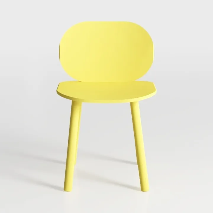 We're it, Nola Wood Frame Modern Side Chair with U