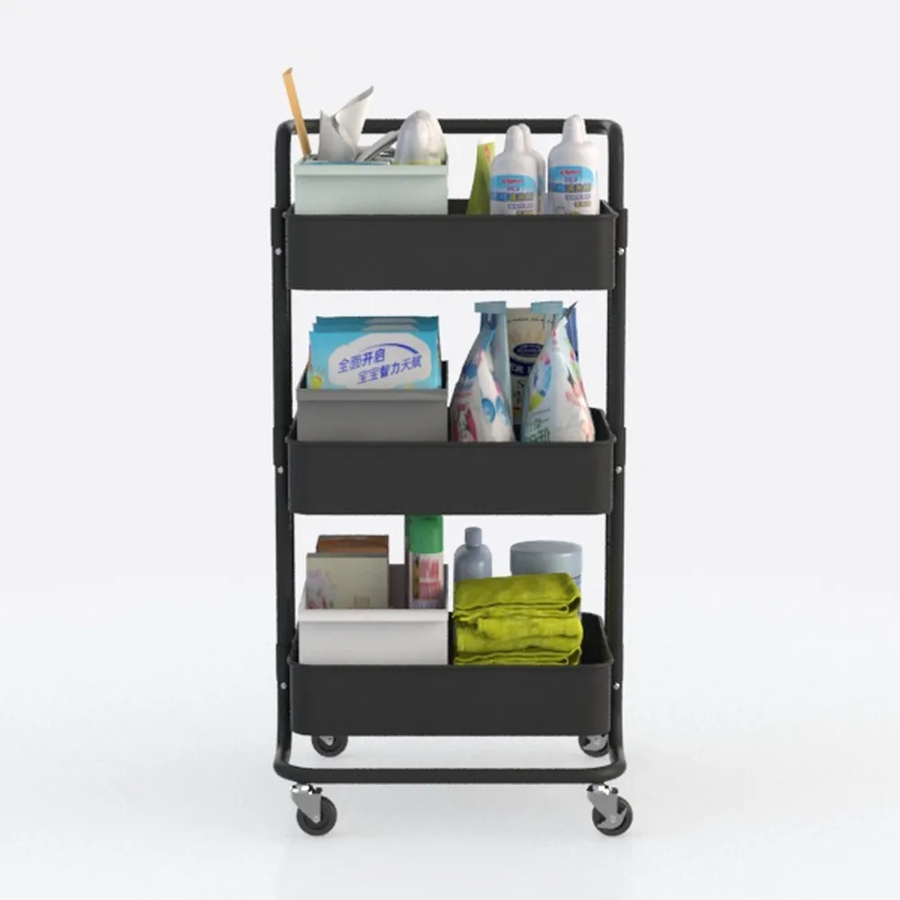 4 Tier Rolling Cart Organizer,Art Craft Diaper
