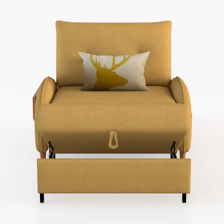 Mervynn Muted Yellow Polyester Standard (No Motion