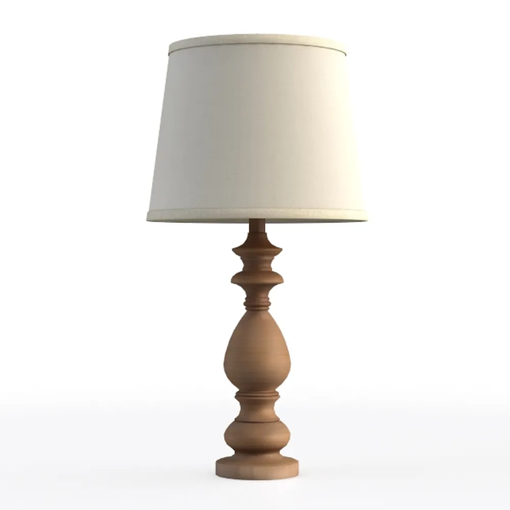 PARTPHONER Traditional Table Lamp Set of 2, Rustic