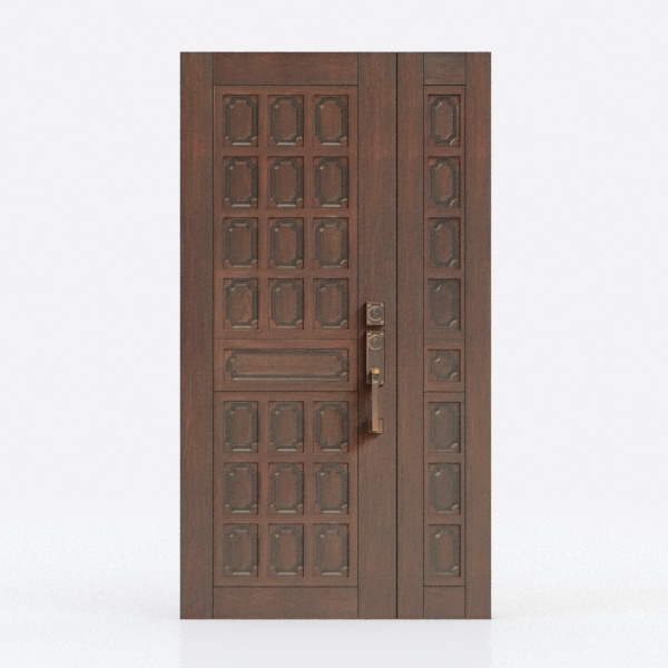 Unequal Swing Doors 205