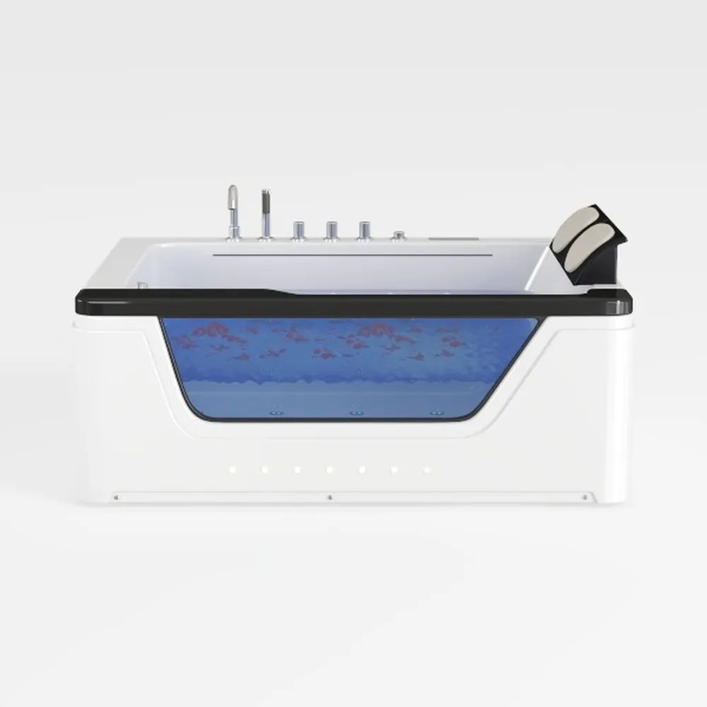 Empava 59” Whirlpool Bathtub, Jetted Tub with