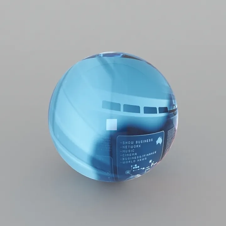 luminous material (LCD screen)