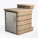 Belgard-Fridge_Large Left 45 Degree View