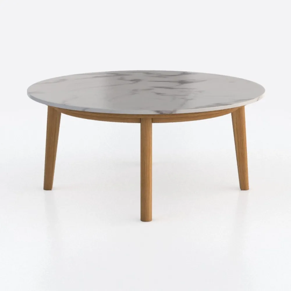 Formwell 70x40cm top Mango-Shaped Oval Coffee Tabl