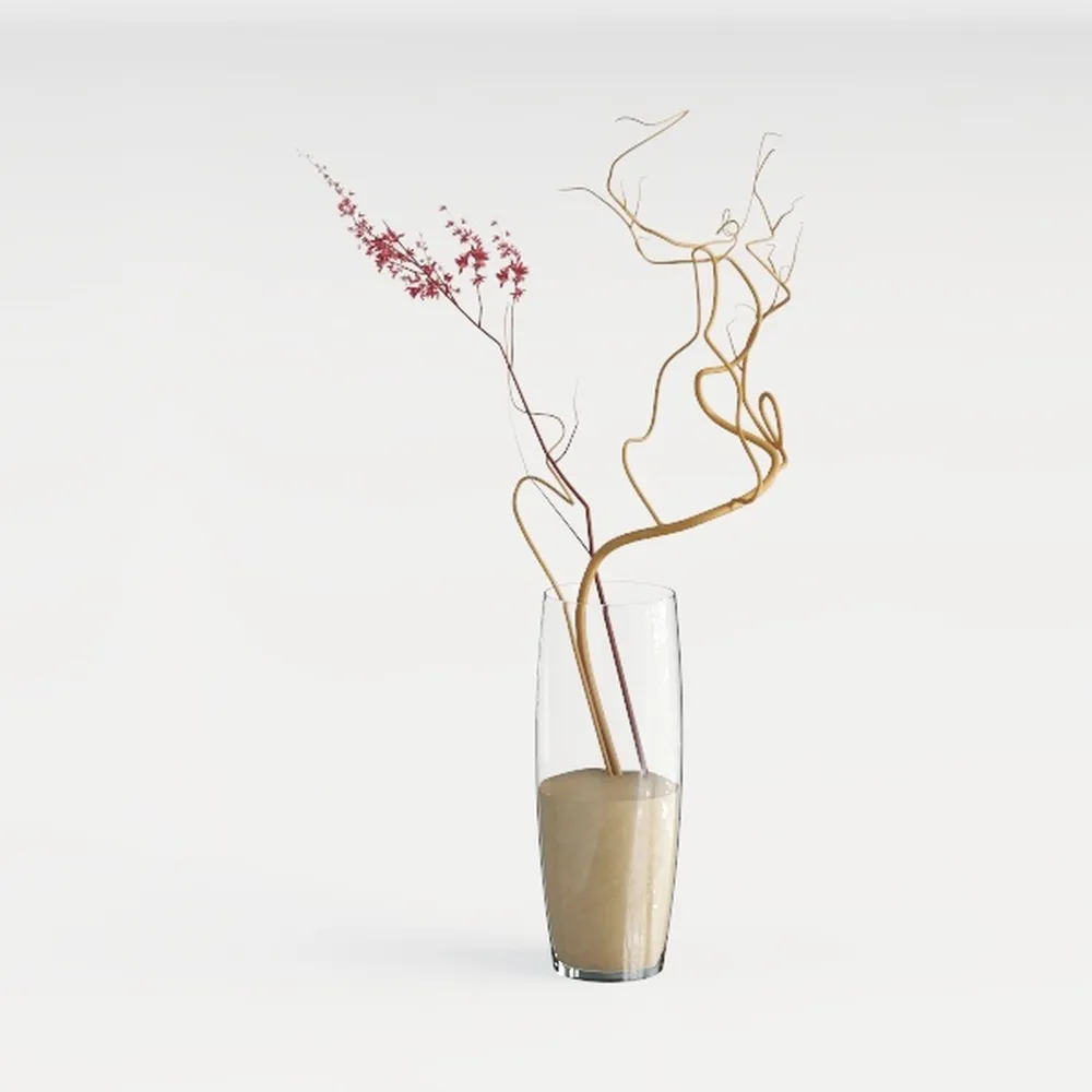 Ceramic Rustic Vase, 9.6 Inch Terracotta Rustic