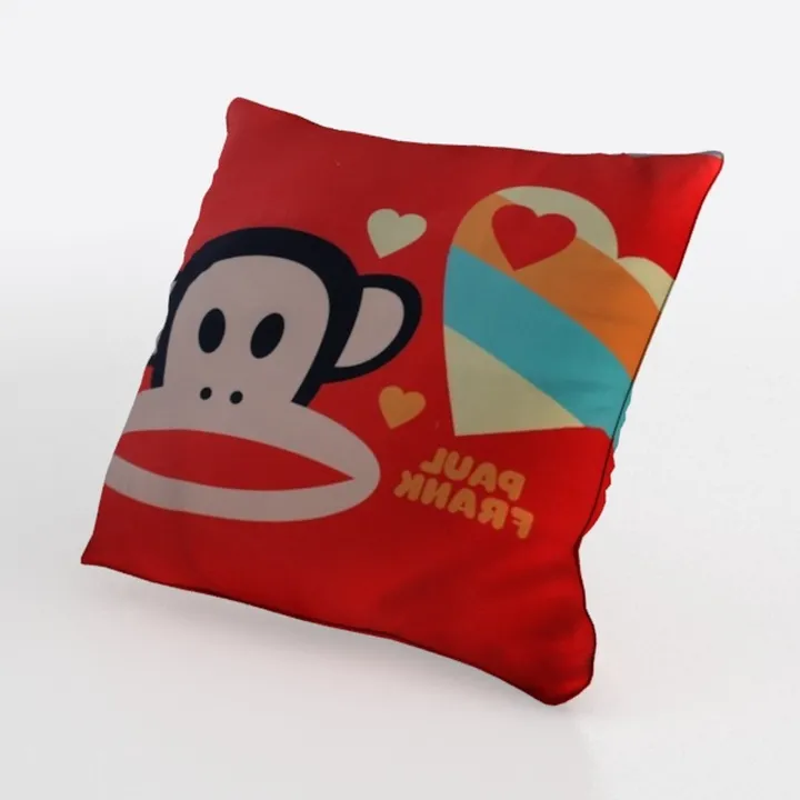 IBILIU Throw Pillow Covers Cute Ocean Park Red 