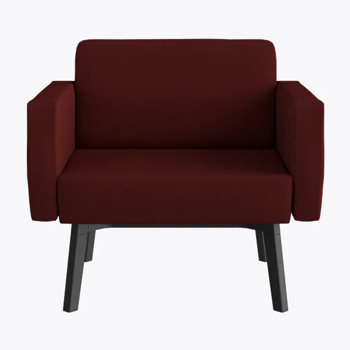 Davea_Dauphin armchair reef red