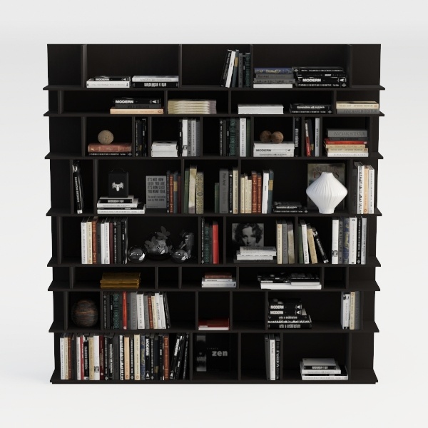 BLANKSPACE 71&quot; H Large Bookcase with 6 Open Shelve