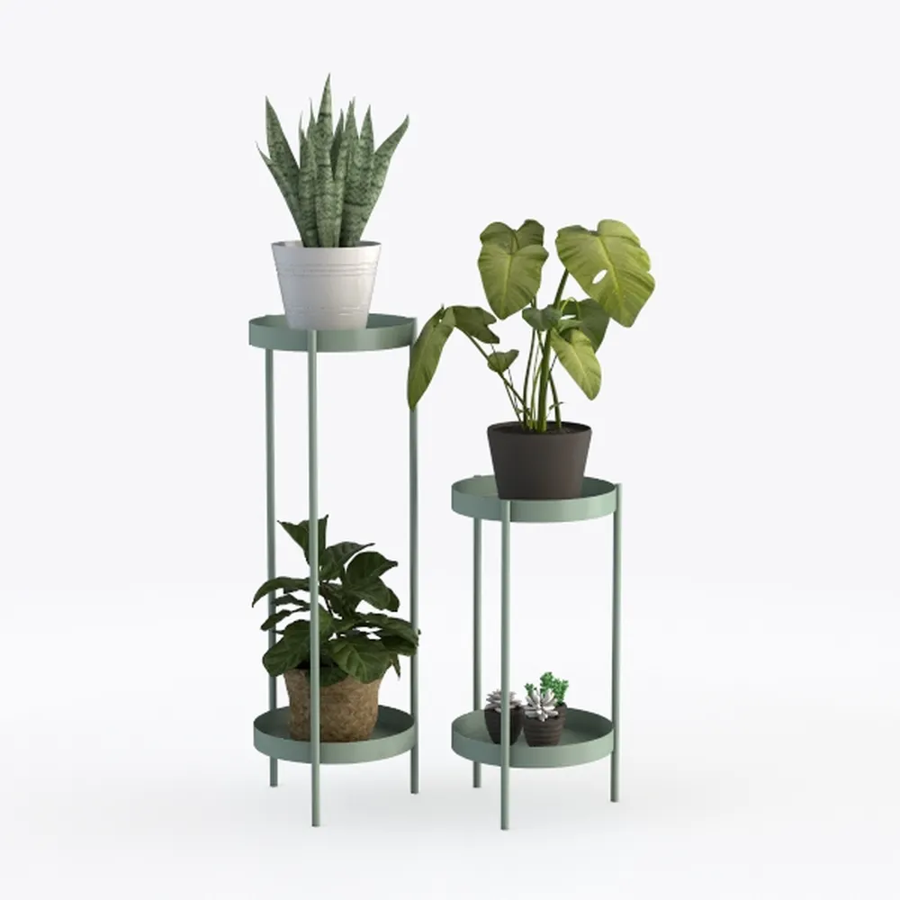 Small Round Side Table Set of 2,Bedside Table with