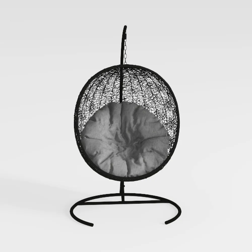 Murago 40" Indoor Outdoor Wicker Papasan Chair, Ro