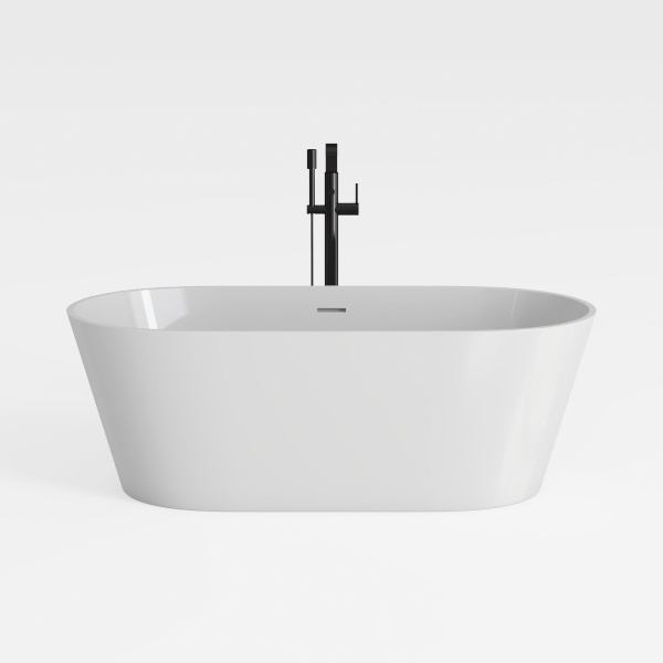 ALFI brand AB9952 67&quot; White Rectangular Solid