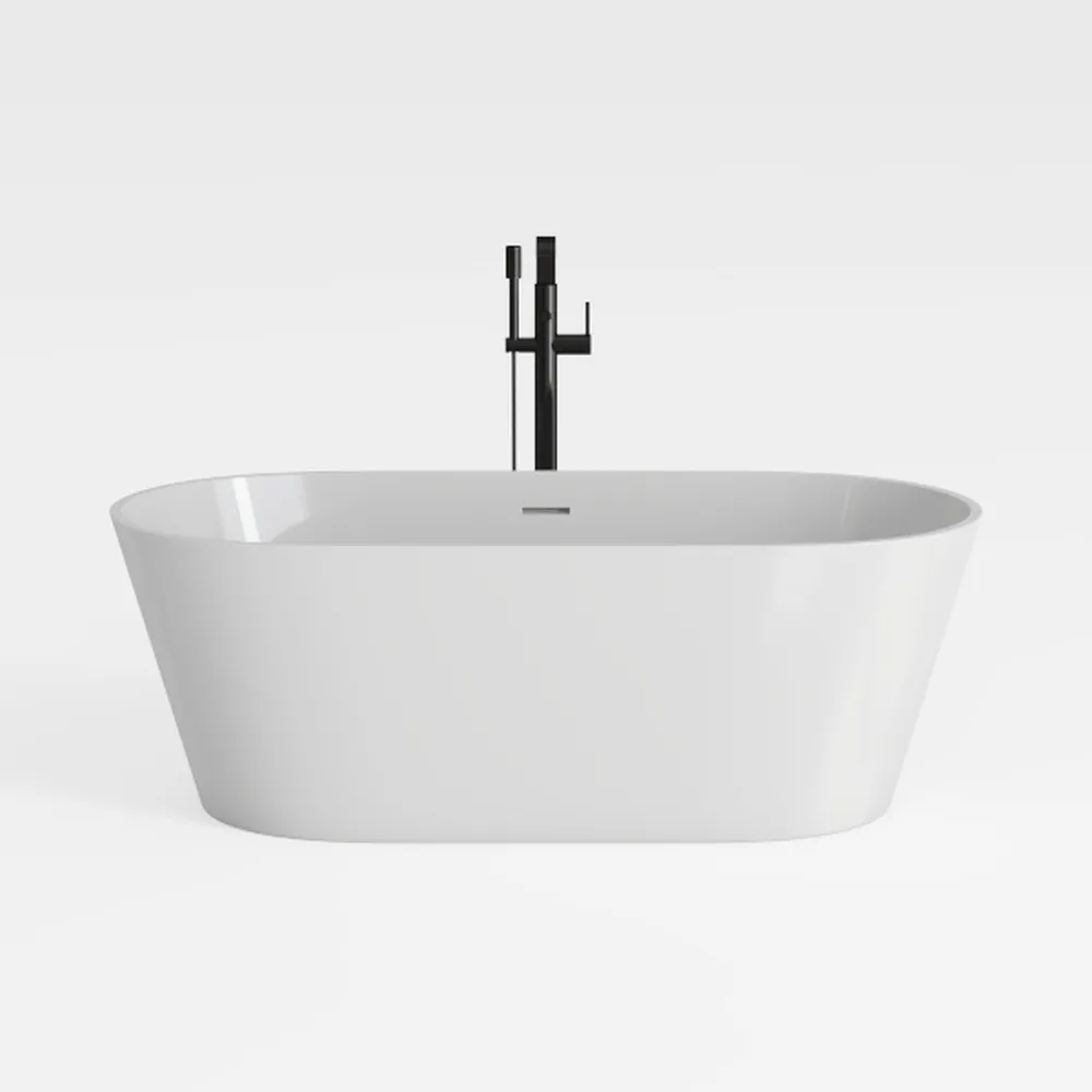 ALFI brand AB9952 67" White Rectangular Solid