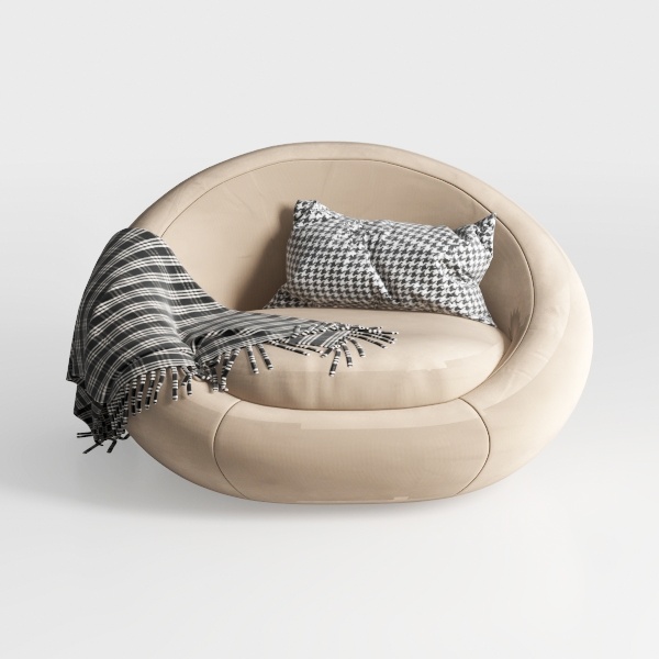 GoDoco 55” Oversized Swivel Lounge Chair – Modern